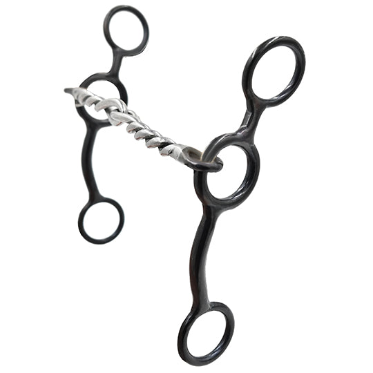 Dutton Bits Twisted Wire Junior Cow horse Bit