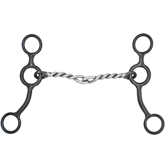 Dutton Bits Twisted Wire Junior Cow horse Bit