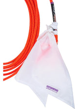 Rattler Ropes White Breakaway Flag- Single