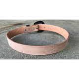 Coolhorse Leather 1 1/2" Gunslinger Roughout Belt- Pre-Made, Handmade in Amarillo, TX