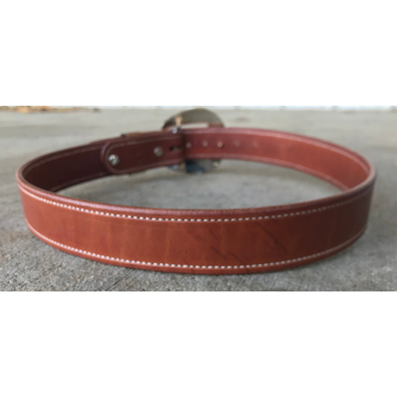 Coolhorse Leather 1 1/2" Slickout Belt- Pre-Made, Handmade in Amarillo, TX