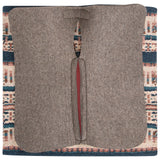 Classic Equine 32"X34" 1/2" Blanket Top Saddle Pad- Navy/Peacock
