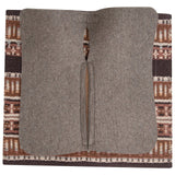 Classic Equine 34"X38" 1/2" Blanket Top Saddle Pad- Coffee/Cashmere