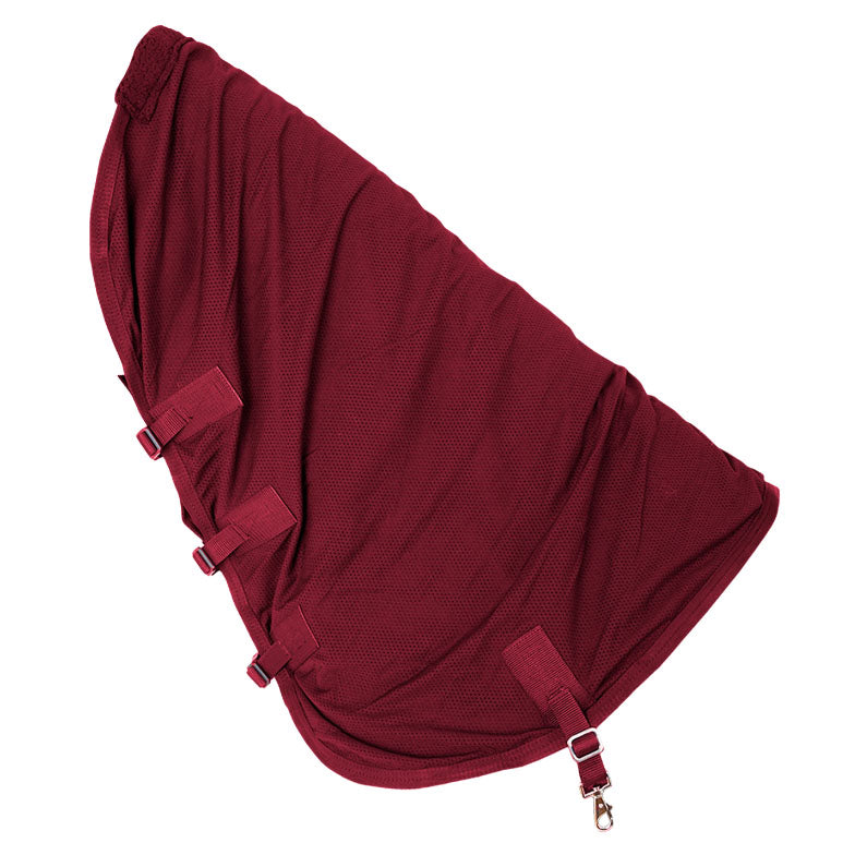 Back on Track Mesh Neck Cover- Wine