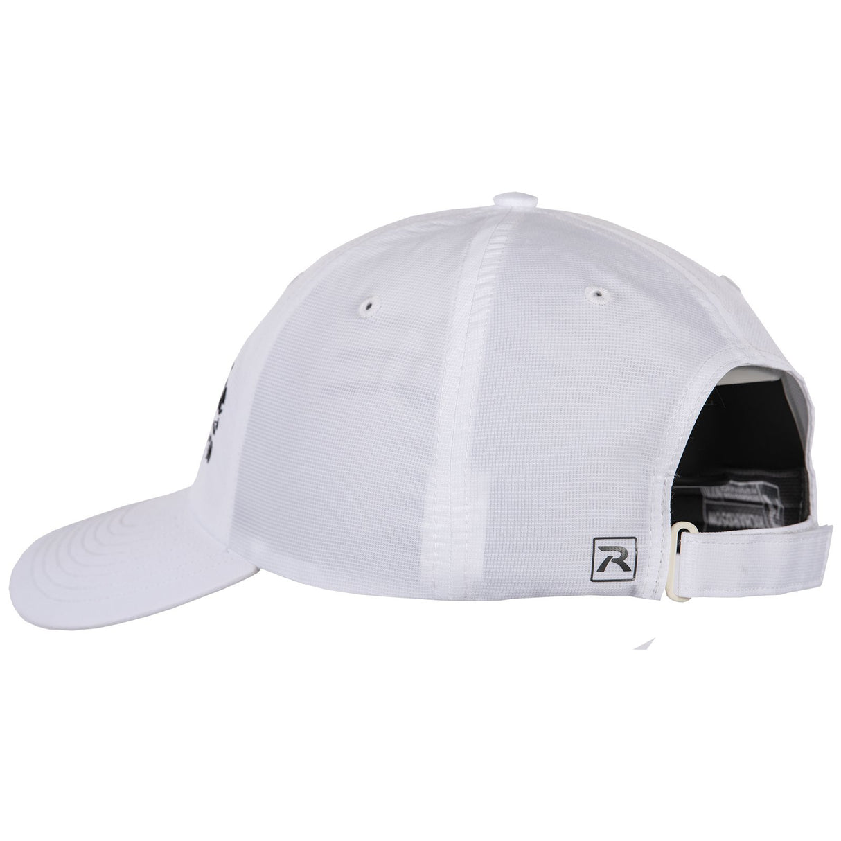 Classic Equine White Sport Cap with Embroidered Logo