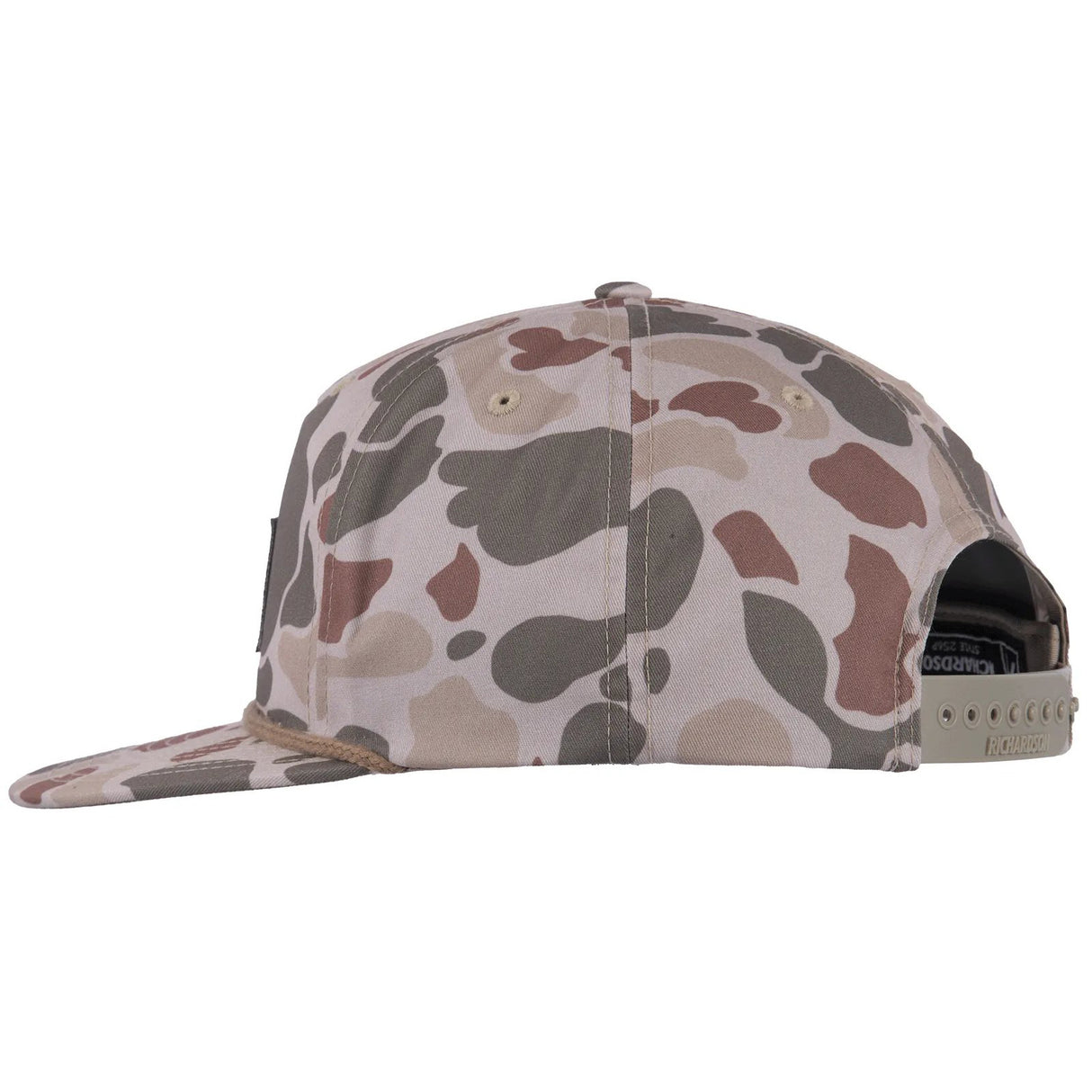Classic Ropes Duck Camo Retro Snapback Cap