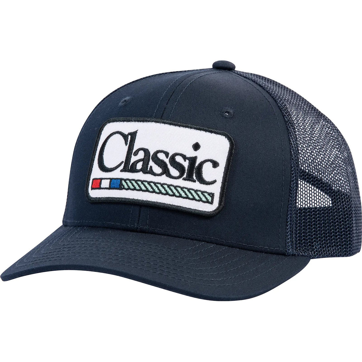 Classic Ropes Navy Mesh Kid's Cap