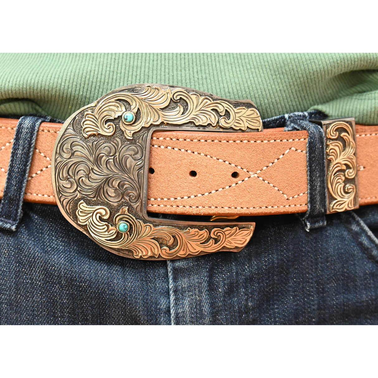Champion's Choice 1 1/2" Two-Piece Bell Ranger Buckle