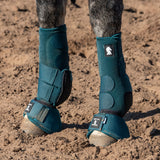Classic Equine Dyno Bell Boots- Dragonfly