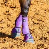 Classic Equine Dyno Bell Boots- Violet Purple