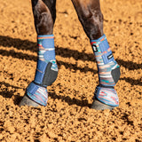 Classic Equine Dyno Turn Designer Bell Boots- Pueblo