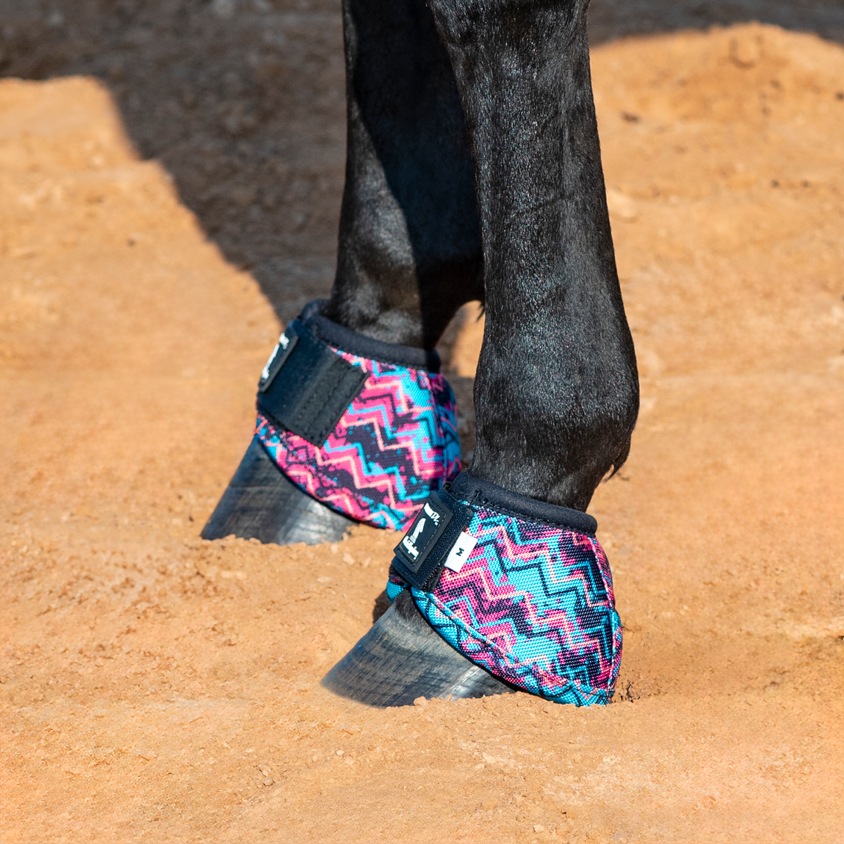 Classic Equine Dyno Turn Designer Bell Boots- Techno