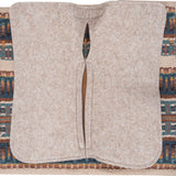 Classic Equine 3/4" ESP Contour Saddle Pad 32"x34"- Latte/Chestnut