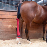 Classic Equine Lycra Tail Bag- Crimson Red