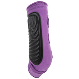 Classic Equine Classic Fit Front, Hind, and Bell Boot Combo Pack- Violet Purple