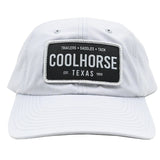 Coolhorse Light Grey Active Cap with Coolhorse License Plate Patch