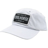 Coolhorse Light Grey Active Cap with Coolhorse License Plate Patch