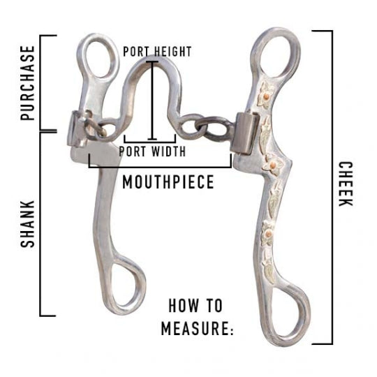 Ranch Roping Bits Dale Myers 9.5