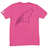 Coolhorse Classic Throwback Tee- Fuchsia