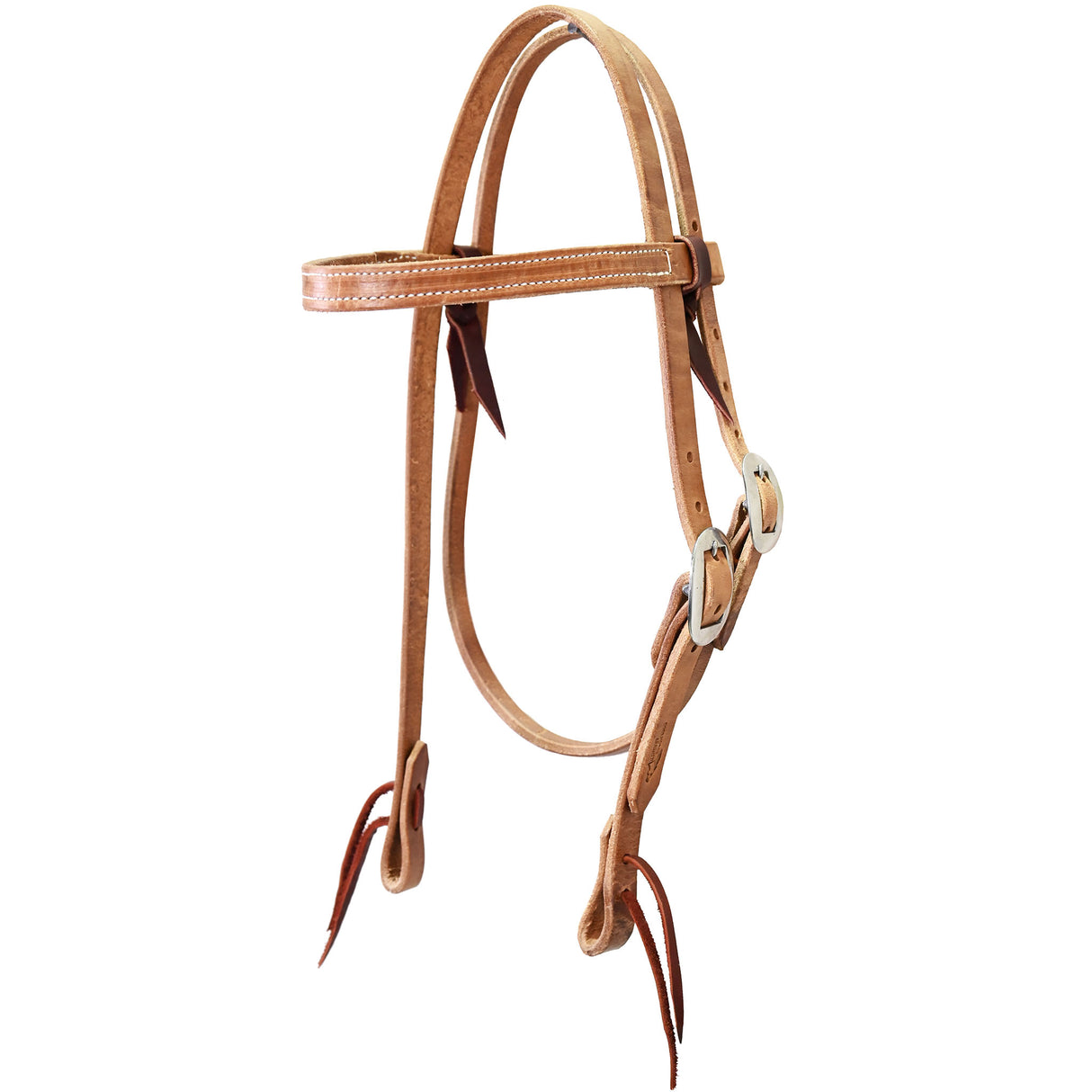 Coolhorse Leather 3/4" Harness Leather Browband Headstall