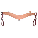 Coolhorse Leather Roughout Tripping Breast Collar with Wither Strap Handmade in Amarillo, TX