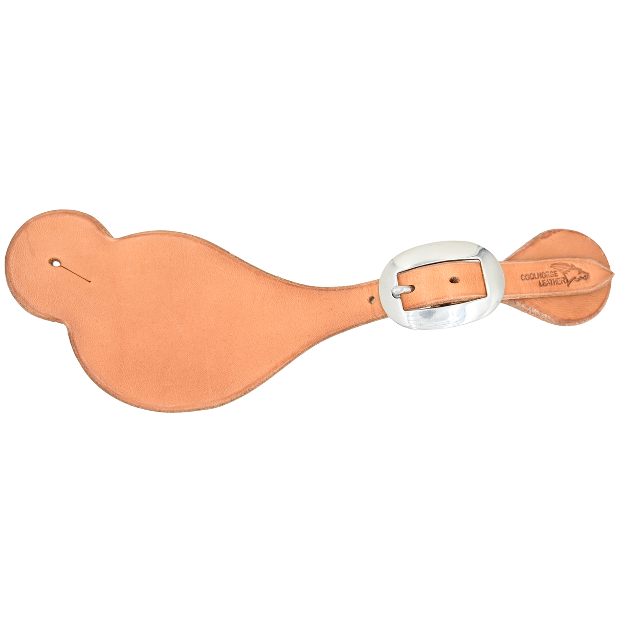 Coolhorse Leather Natural Harness Leather Spur Straps- Handmade in Amarillo, TX