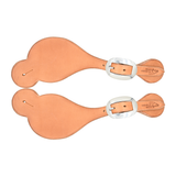 Coolhorse Leather Natural Harness Leather Spur Straps- Handmade in Amarillo, TX
