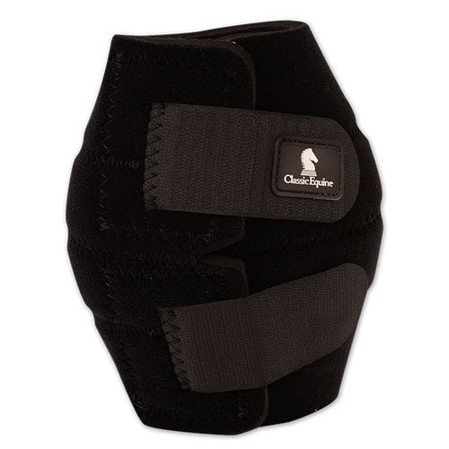 Classic Equine Horse Knee Boot Black - Main Image