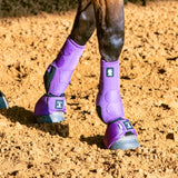 Classic Equine Legacy2 Front Protective Boots- Violet Purple