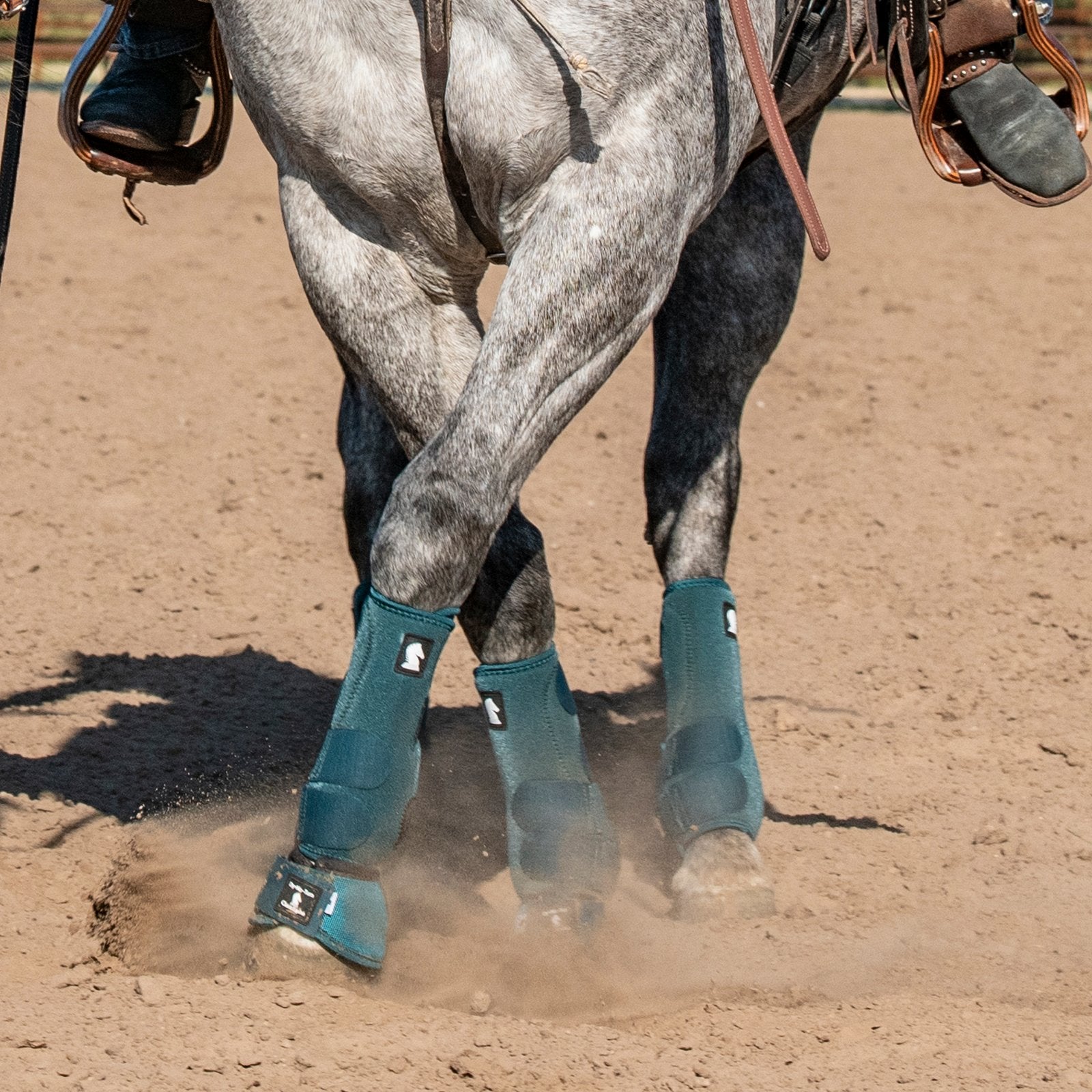 Classic Equine Legacy2 Front Protective Boots- Dragonfly