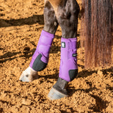 Classic Equine Legacy2 Hind Protective Boots- Violet Purple