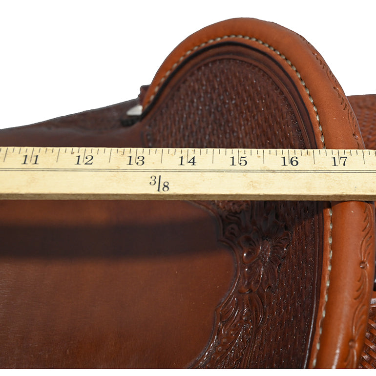 New! 17" JL Custom Saddles Ranch Cutting Saddle