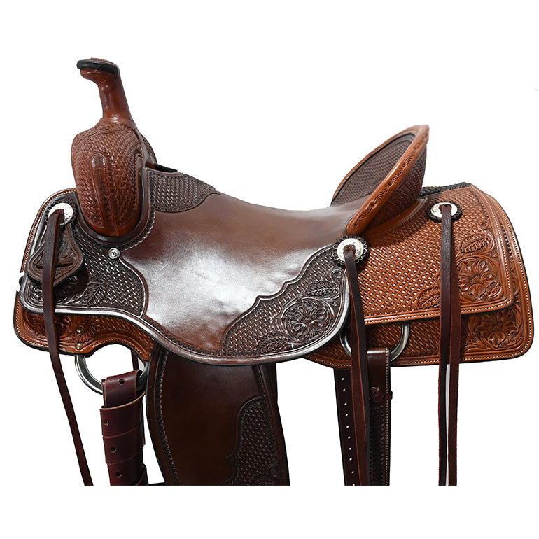 New! 17" JL Custom Saddles Ranch Cutting Saddle