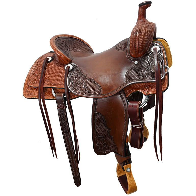 New! 17" JL Custom Saddles Ranch Cutting Saddle