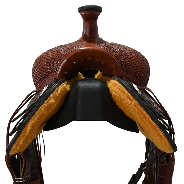 New! 17" JL Custom Saddles Ranch Cutting Saddle
