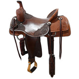 New! 17" JL Custom Saddles Ranch Cutting Saddle