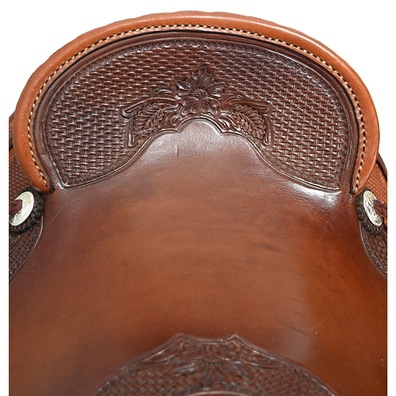 New! 17" JL Custom Saddles Ranch Cutting Saddle