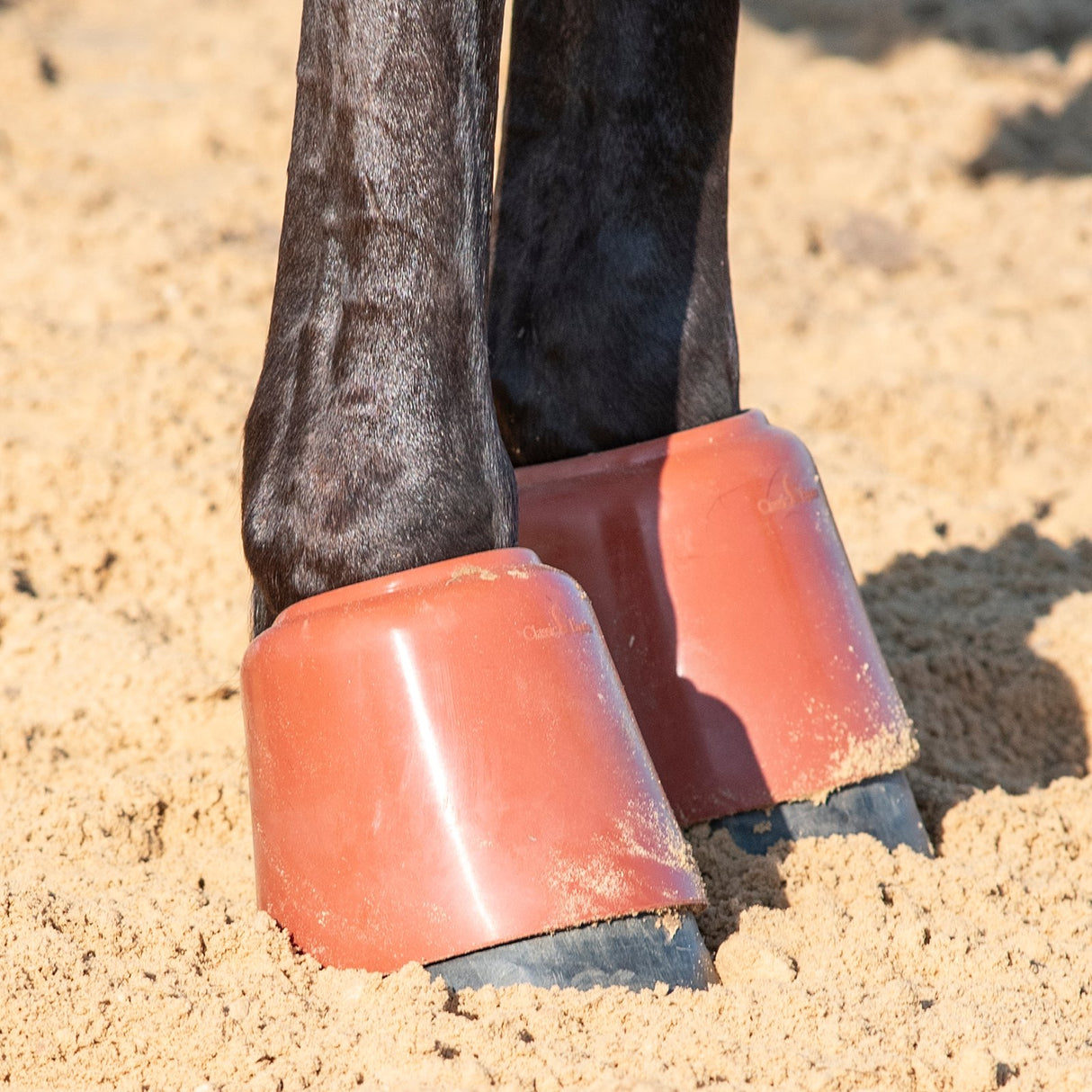 Classic Equine Shoeguard Rubber Pull-On Bell Boot Covers (made to be worn over bell boots)