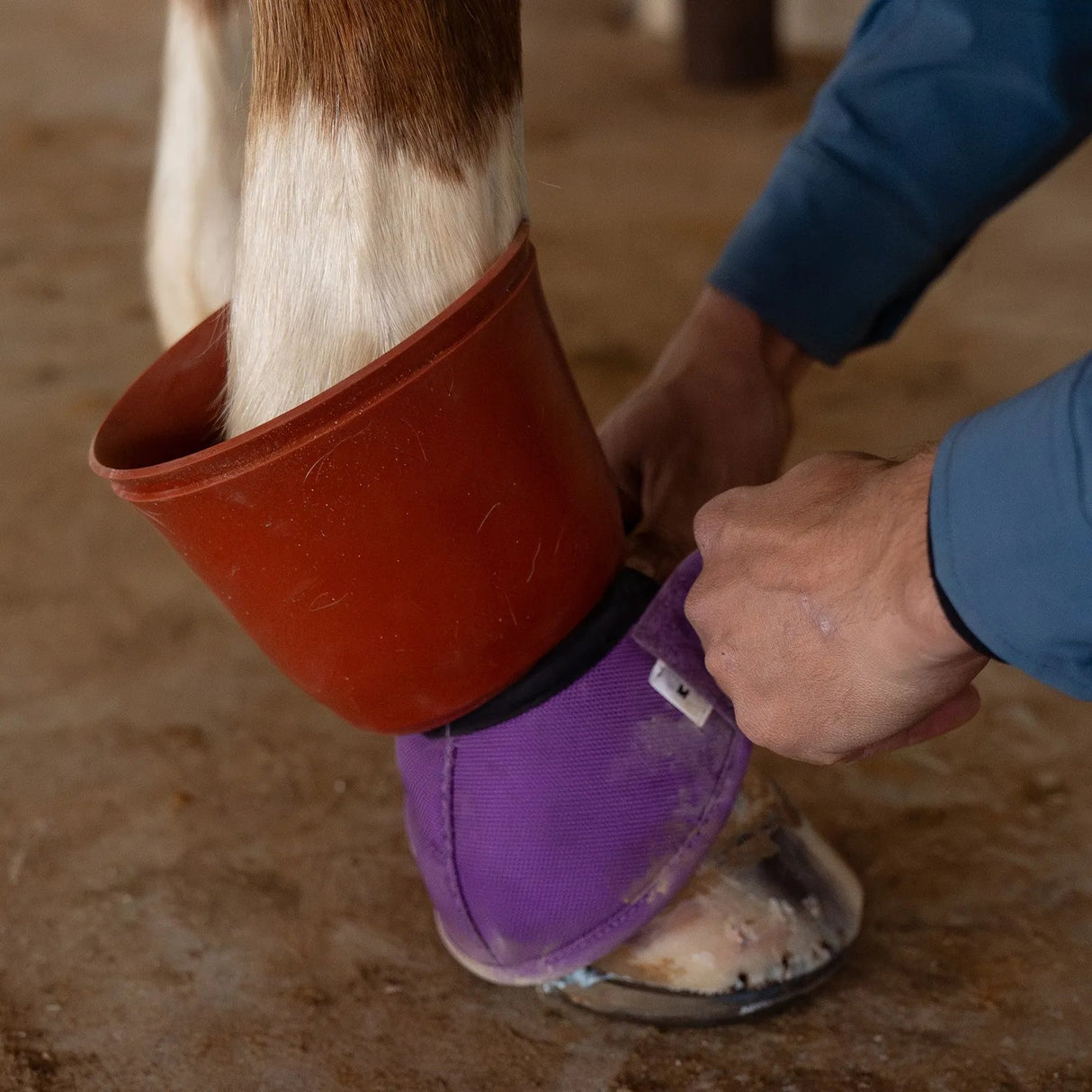 Classic Equine Shoeguard Rubber Pull-On Bell Boot Covers (made to be worn over bell boots)