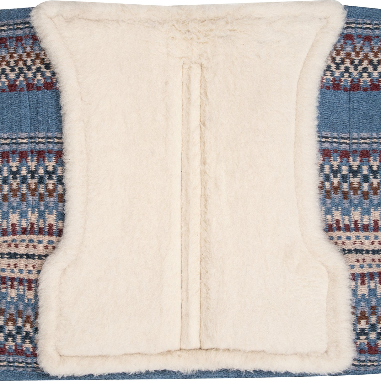 Classic Equine 1" Sensorflex Saddle Pad 34" X 38"- Cornflower Blue/Baby Blue