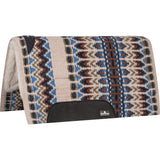 Classic Equine 1" Sensorflex Saddle Pad 34" X 38"- Latte/Moss Green