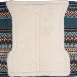 Classic Equine 1" Sensorflex Saddle Pad 34" X 38"- Peacock/Coffee