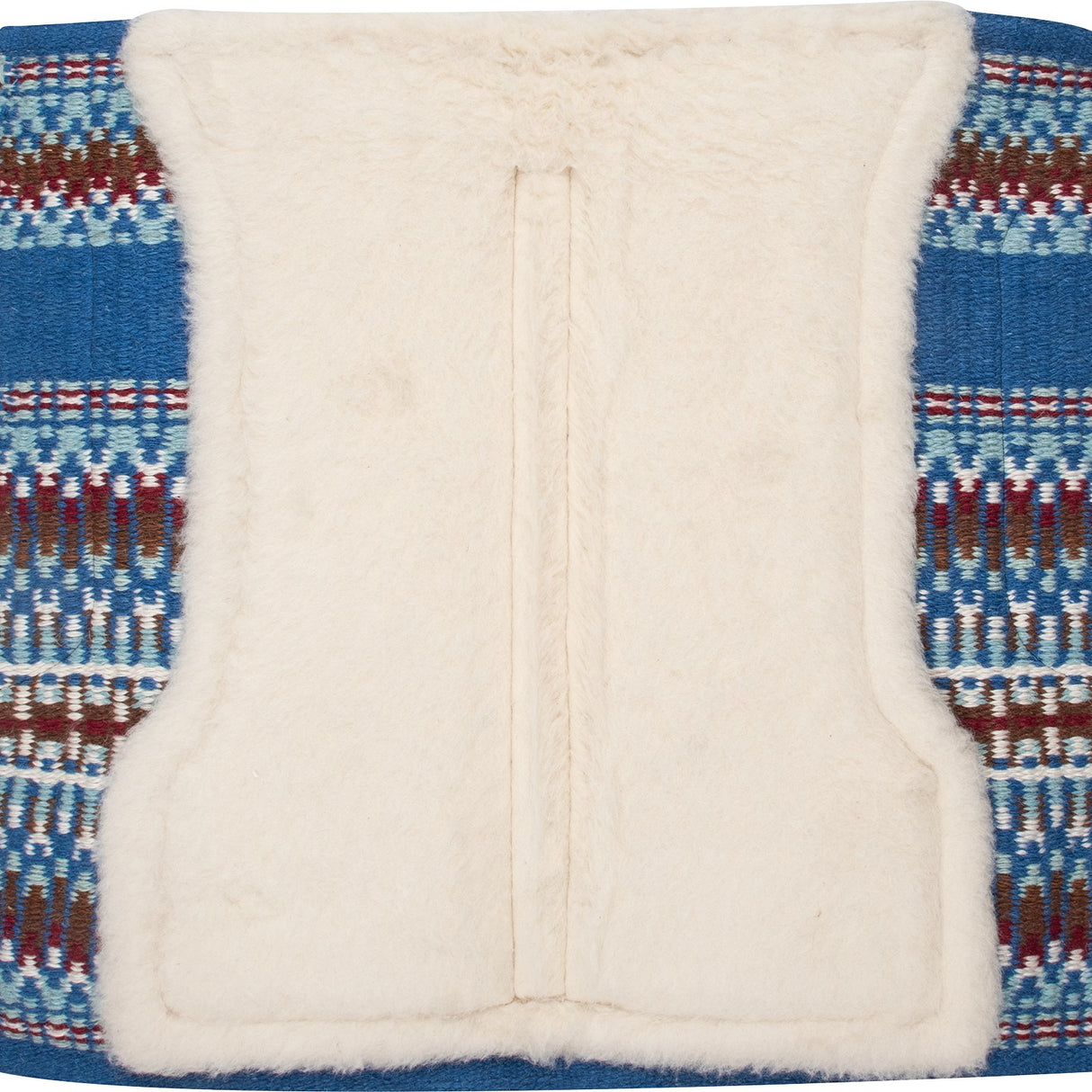 Classic Equine 1" Sensorflex Saddle Pad 34" X 38"- Ultramarine Blue/ Plume Blue