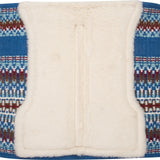 Classic Equine 1" Sensorflex Saddle Pad 34" X 38"- Ultramarine Blue/ Plume Blue