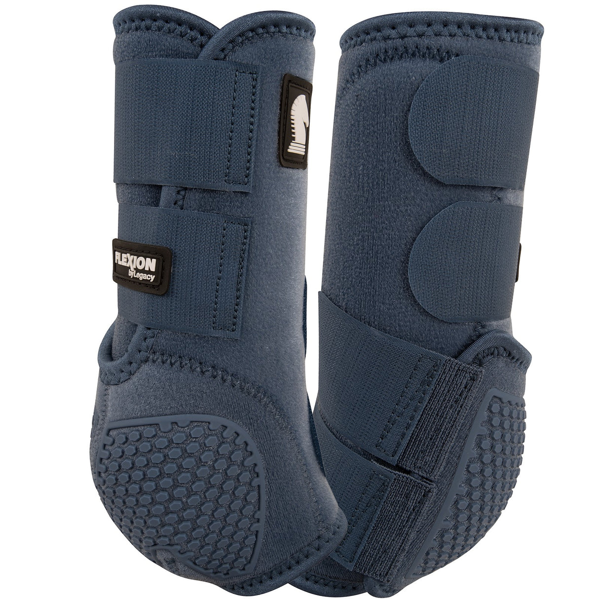 Classic Equine Flexion by Legacy Front Protective Boots- Dark Denim