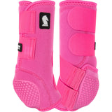 Classic Equine Flexion by Legacy Front Protective Boots- Hot Pink
