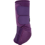 Classic Equine Flexion by Legacy Hind Protective Boots- Eggplant