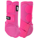 Classic Equine Flexion by Legacy Hind Protective Boots- Hot Pink