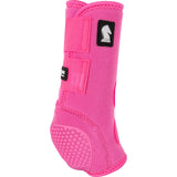 Classic Equine Flexion by Legacy Hind Protective Boots- Hot Pink