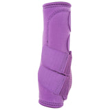Classic Equine Flexion by Legacy Front and Hind Boots Combo Pack- Violet Purple